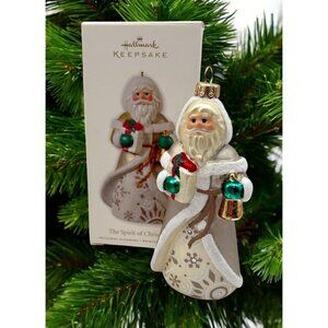 Hallmark Keepsake The Spirit Of Christmas Ornament Santa Claus St Nicholas 2010